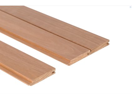 Thermowood Topoľ Osika, r: 15x120x1500 mm, kv: A, STS4
